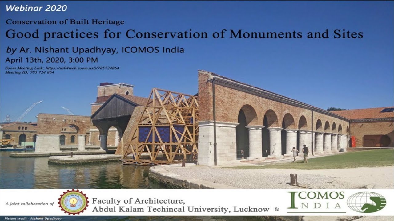 Good Practices for Conservation of Monuments and Sites