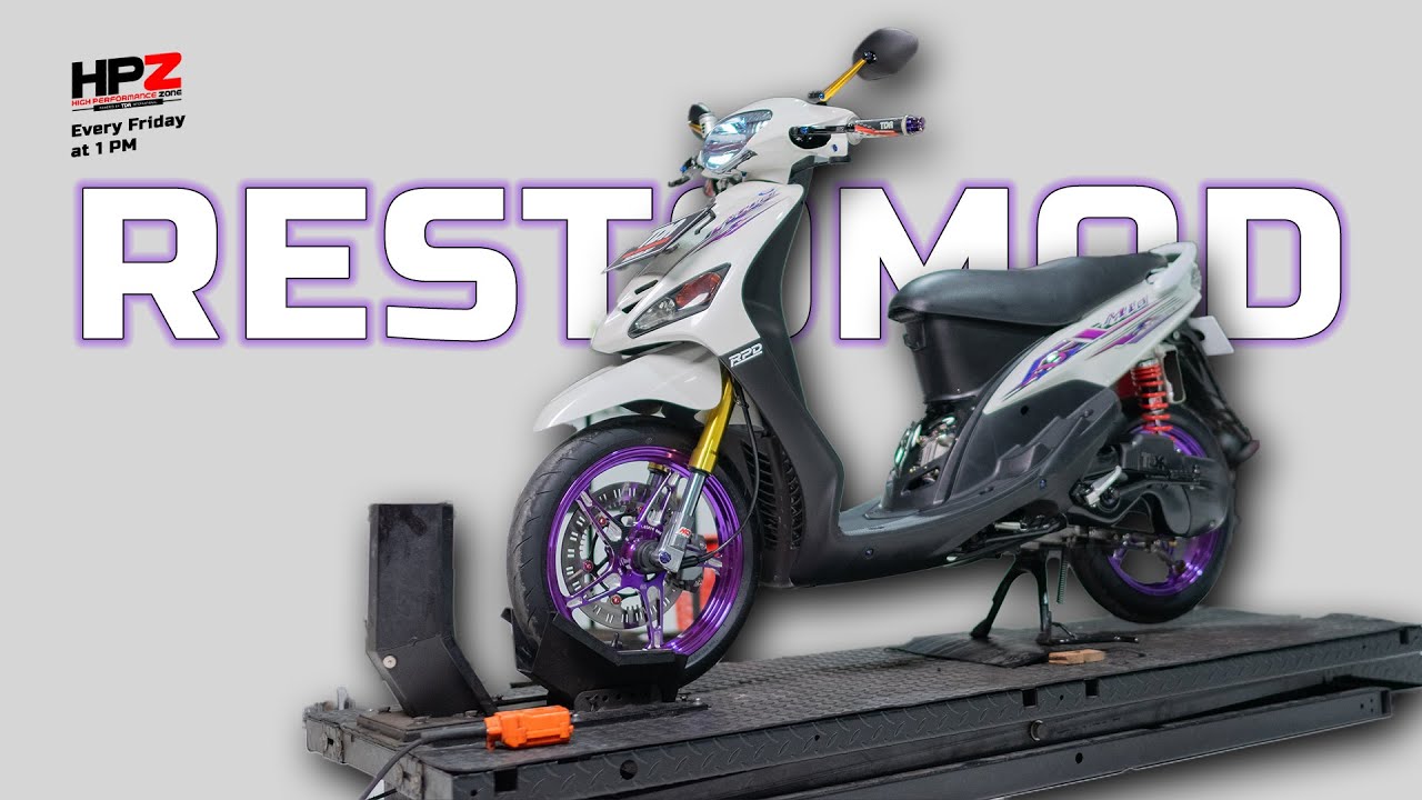 Restorasi dan Modifikasi Mio Sporty