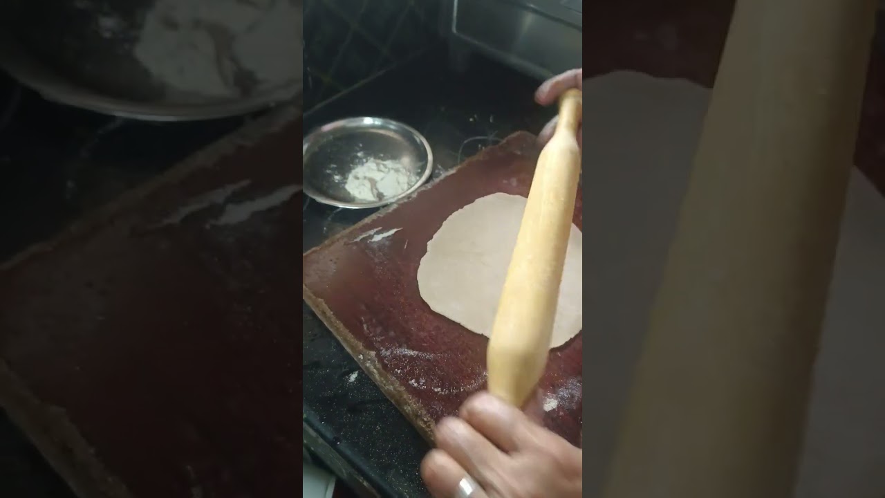 Rotties with leafy vegetables 😋🍴🤔