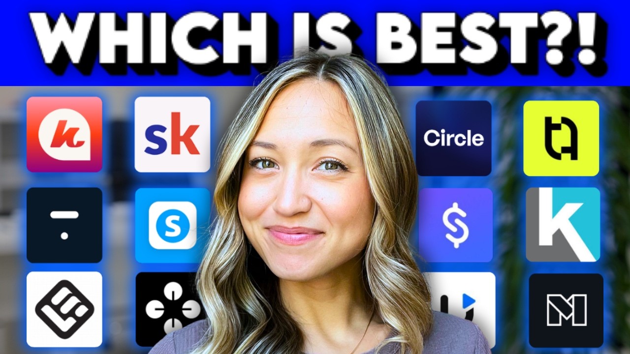 10 ЛУЧШИХ платформ для создания курсов в 2026 году | Kajabi vs Thinkific vs Teachable vs LearnWorlds