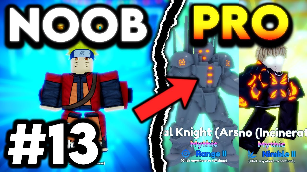 NOOB TO PRO EP.13 - I GOT METAL KNIGHT ARSENAL & GENO INCINERATE IN ANIME ADVENTURES!