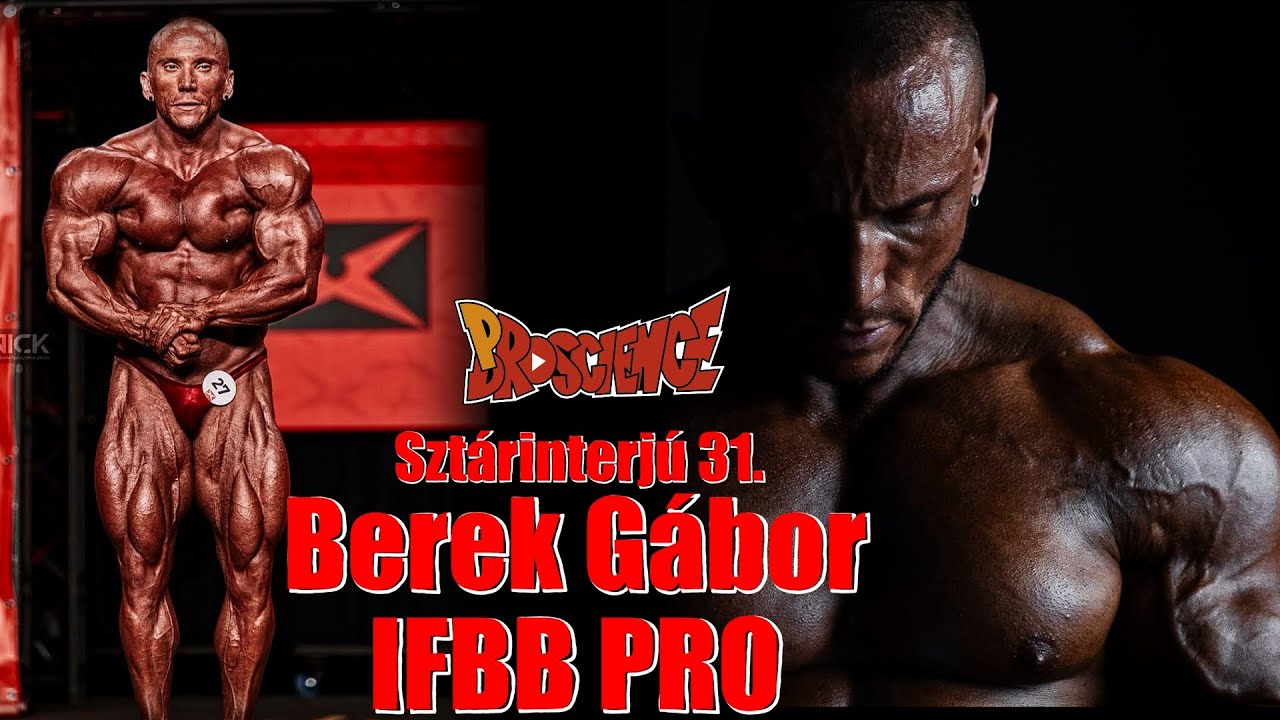 Berek Gábor IFBB PRO - Sztárinterjú 31.