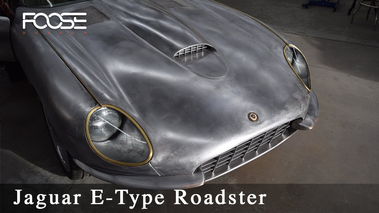 Foose Design Jaguar E-Type Roadster — металлообработка завершена!
