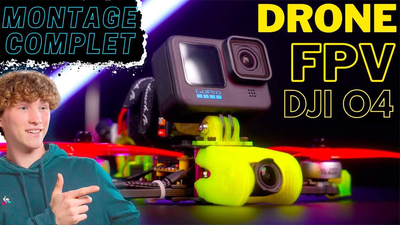 Je monte mon nouveau drone FPV DJI O4 Pro 🛩️