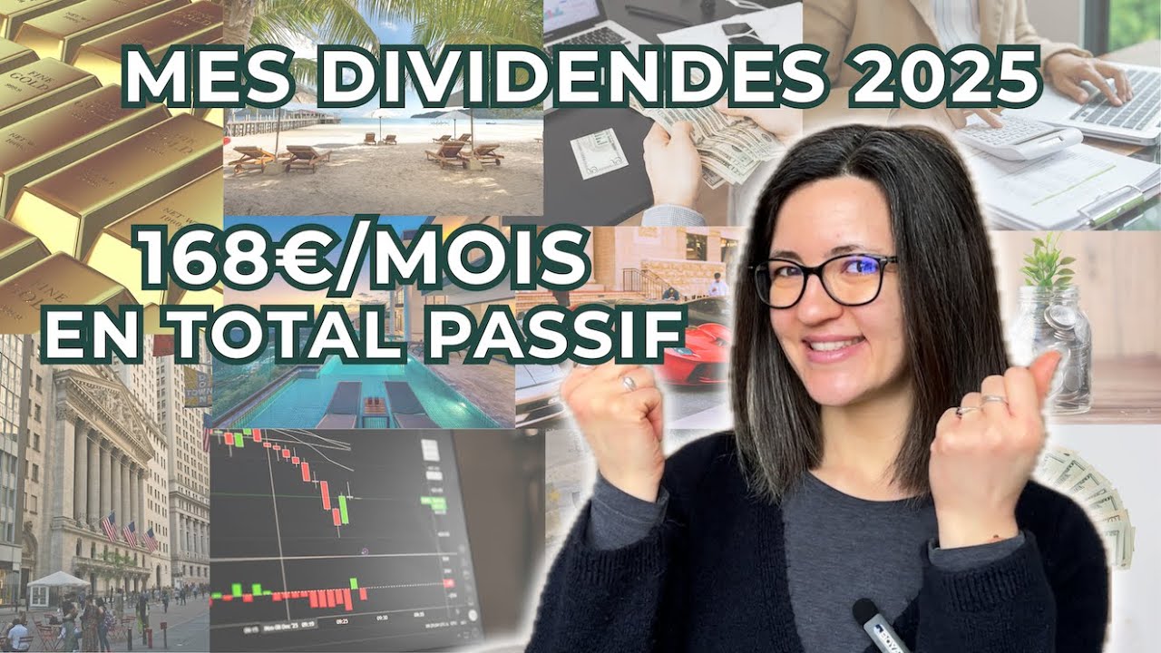 Dividendes 2025 : Combien j'ai r&eacute;ellement touch&eacute; ?