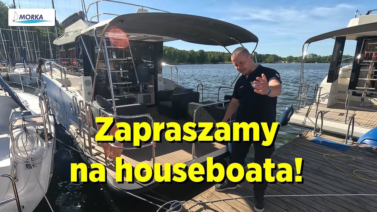 Prezentacja jachtu Futura Grand 40. #houseboat