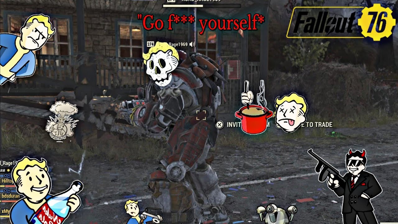 Terrorising Fasnacht 2024 | Fallout 76 PvP