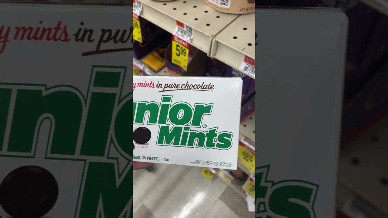 Junior Mints #asmr #satisfying