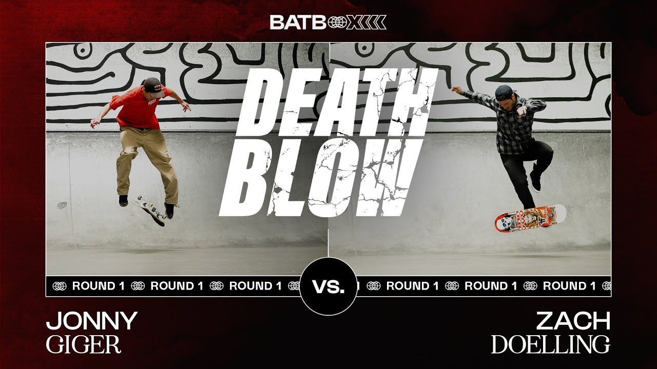 Jonny Giger's Sigma Flip Vs. Zach Doelling's Backside 180 Impossible | DEATH BLOW