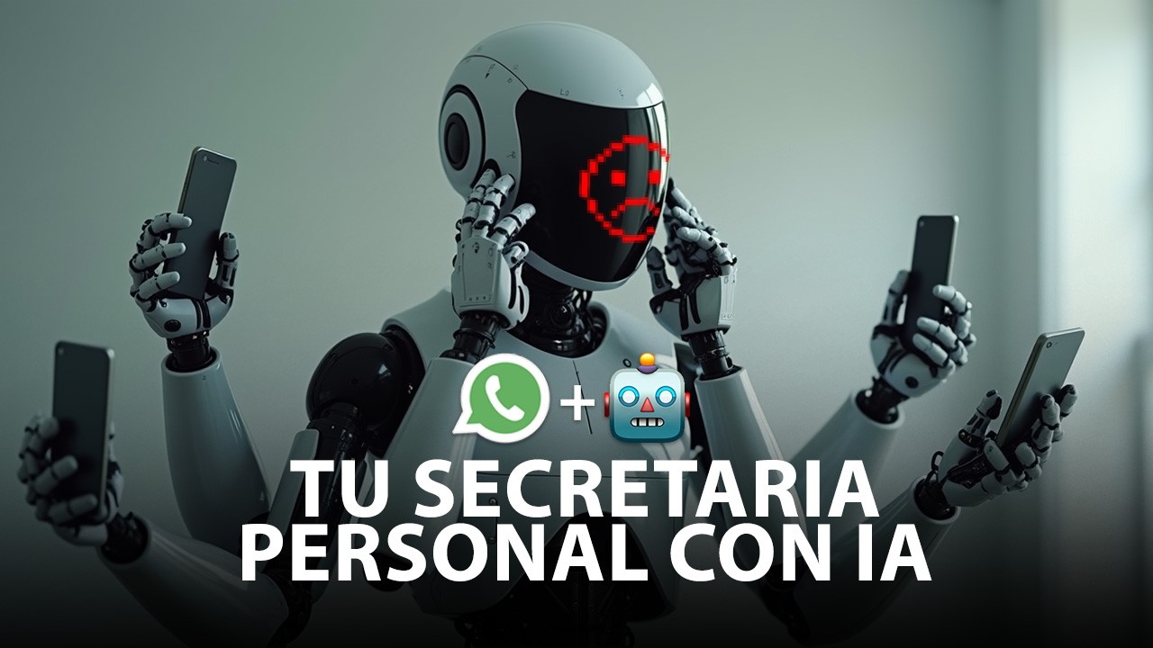 Arm&aacute; tu secretaria personal con IA en WhatsApp
