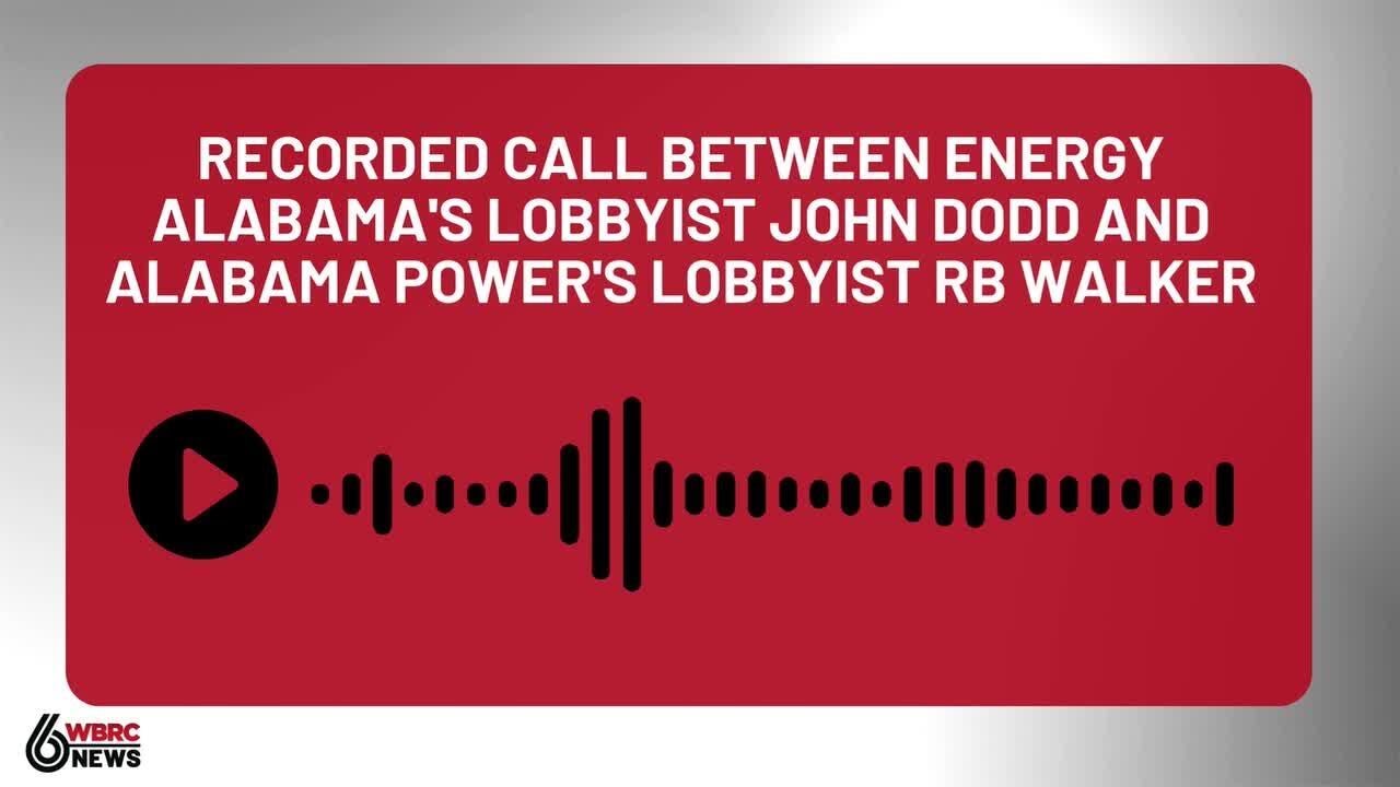 Call between Energy Alabama's lobbyist, Alabama Power's lobbyist