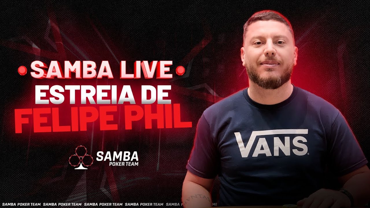 Live de estreia Samba Poker Team