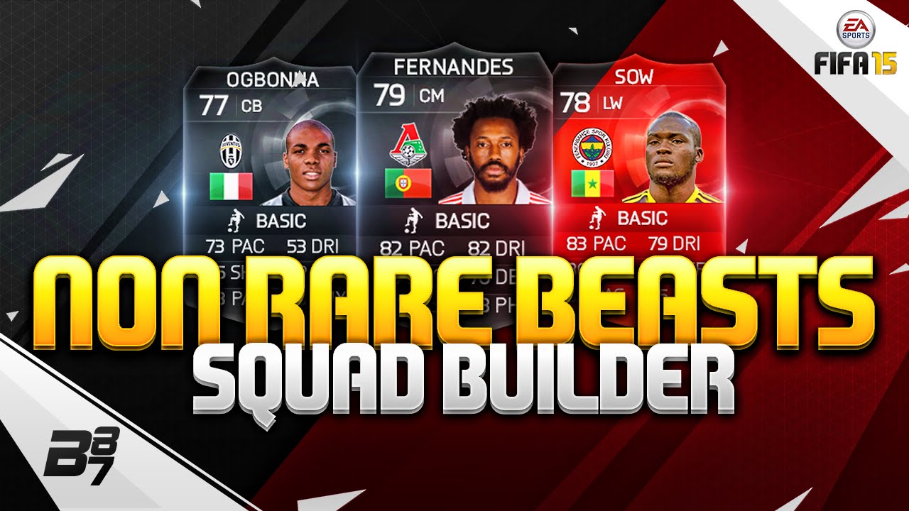 5K NON RARE BEASTS SQUAD BUILDER! w/ SOW | FIFA 15