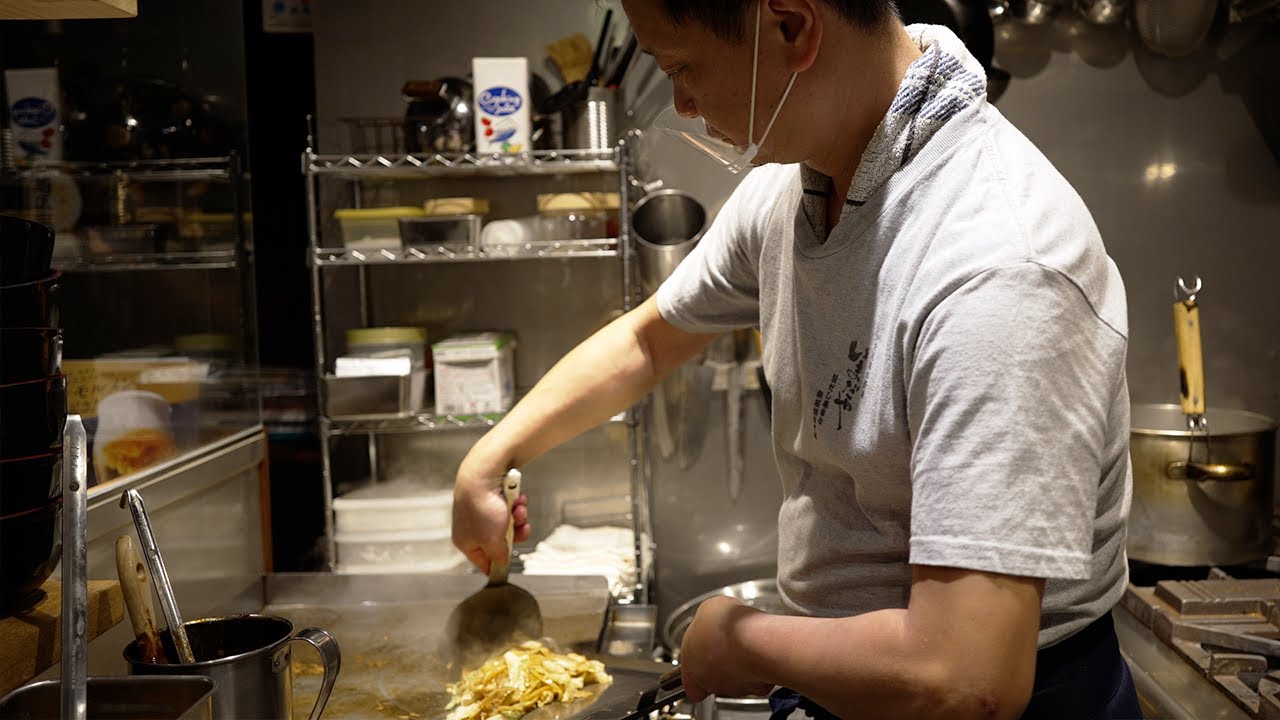 〆は焼きそば⁉️大阪人ソースを食べるとホッとする！いまだや【レトロ建築・大阪北浜エリア】美味いビールとソース焼きそば