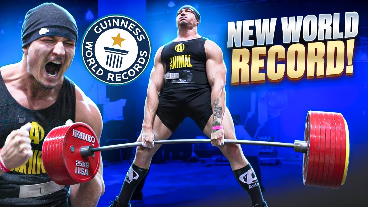 Official 909LBS/412KGS WORLD RECORD Deadlift In a Powerlifting Meet! 🌎 (195lb Bodyweight)