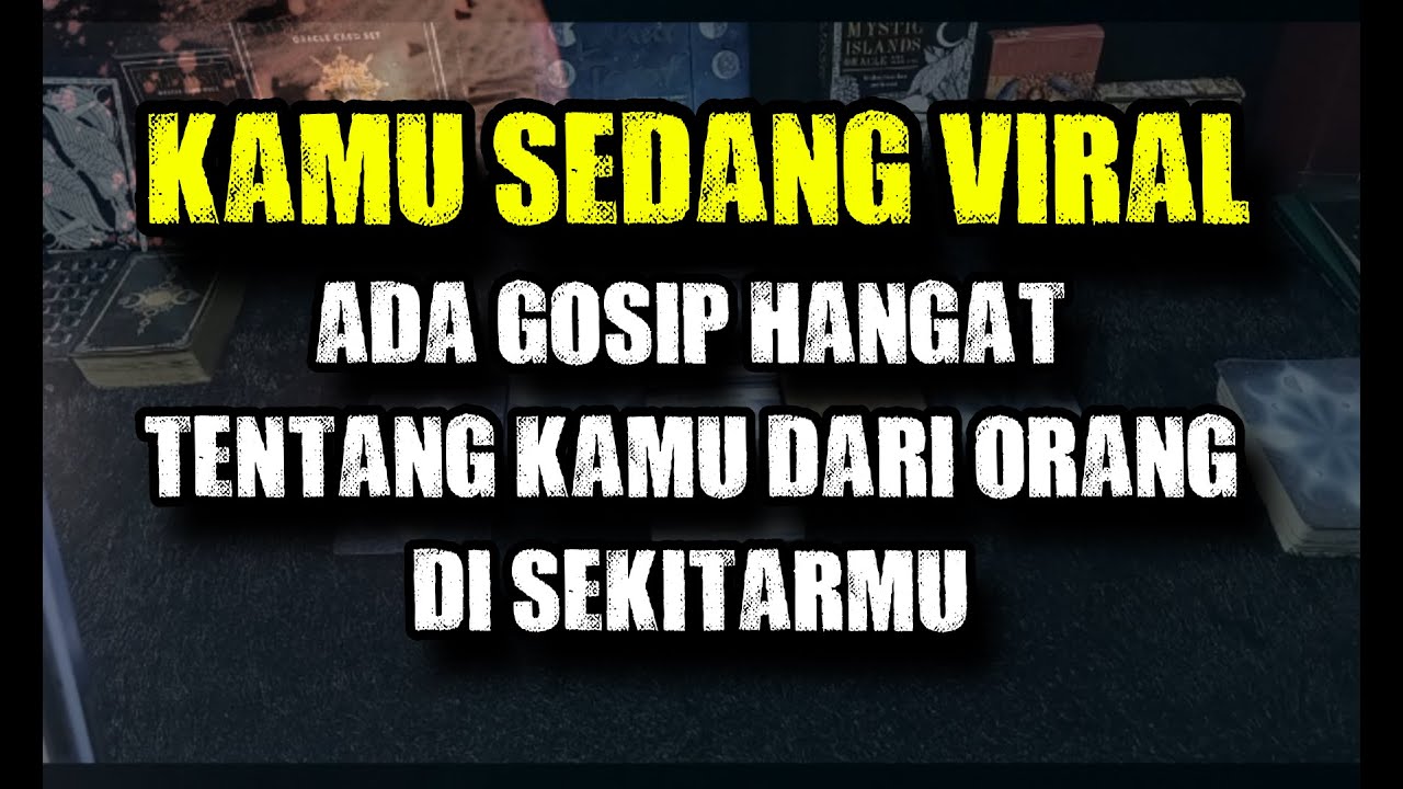 KAMU LAGI POPULER ADA GOSIP HANGAT TENTANG KAMU