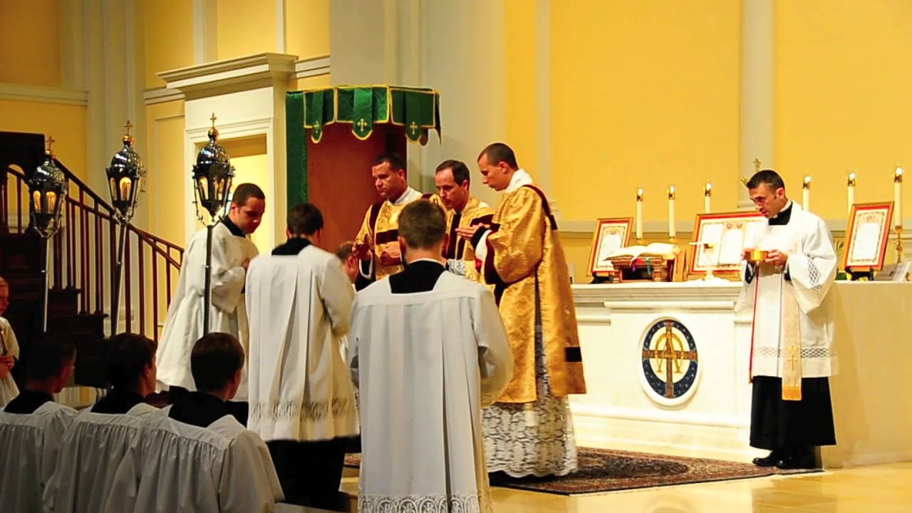 Solemn Latin High Mass with Bishop