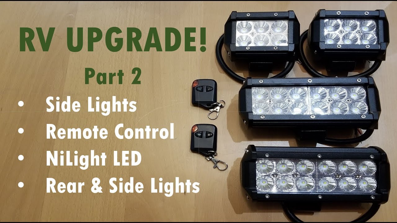 Adding LED Lights to RV or Trailer