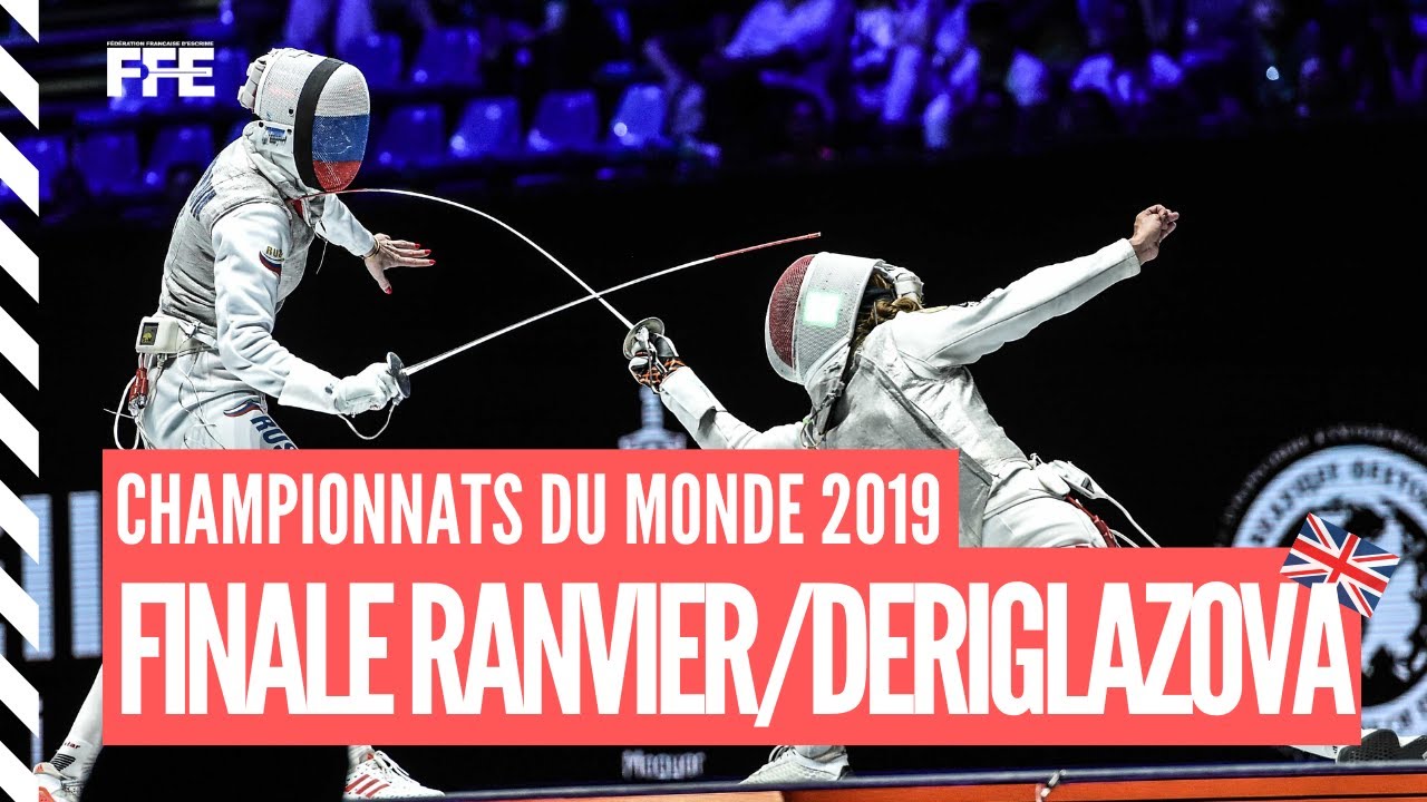 CM FD Budapest 2019 - Finale Ranvier (FRA) vs Deriglazova (RUS)