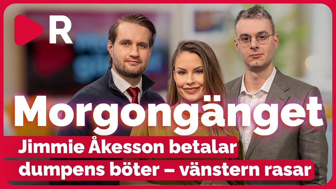 Morgongänget: Jimmie Åkesson betalar dumpens böter – vänstern rasar