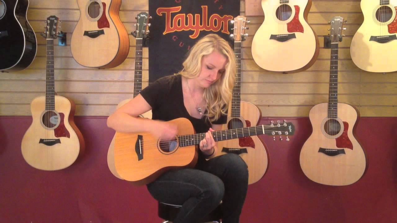 Baby Taylor BT2 Mahogany Acoustic Guitar Promo