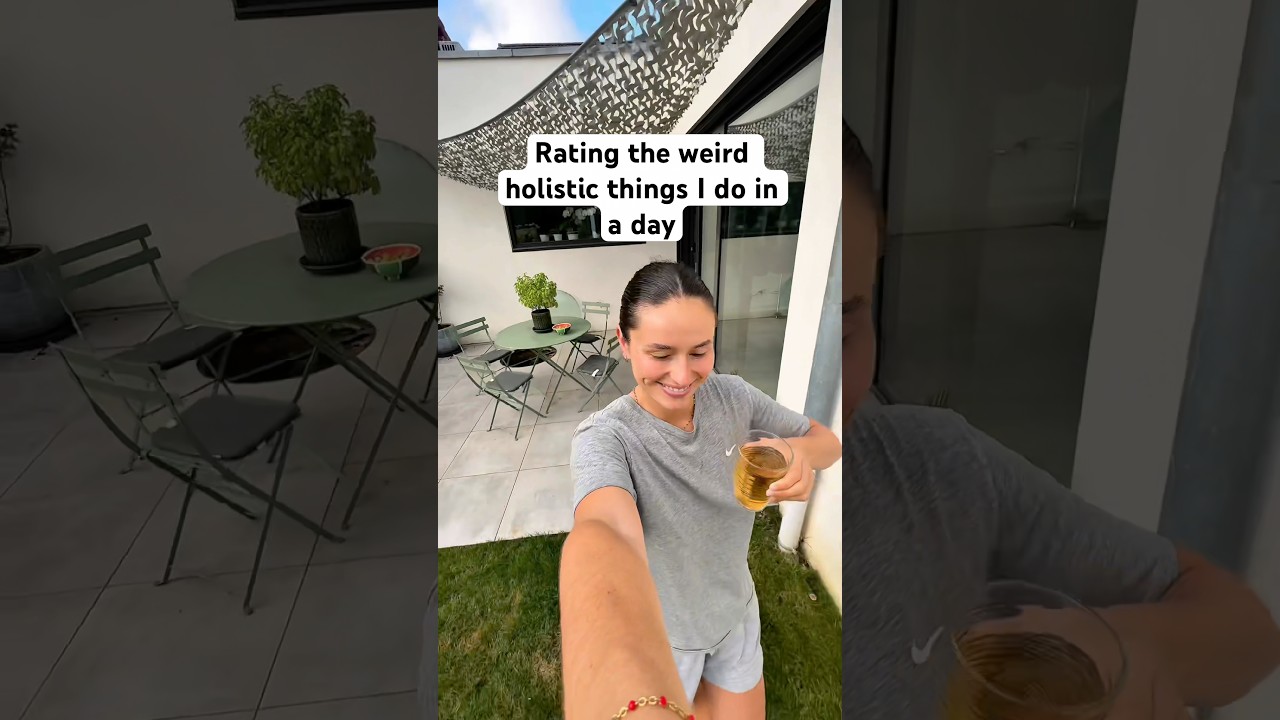 Weird holistic things I do in a day ! #holisticliving #healthyliving #healthylifestyle