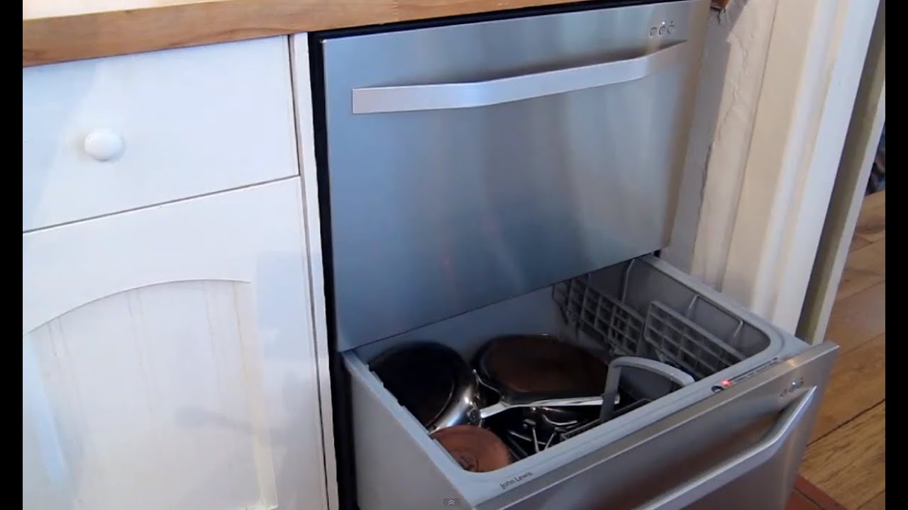 Использование посудомоечной машины с двумя/двумя ящиками — John Lewis — Fisher and Paykel JLBIDWS...