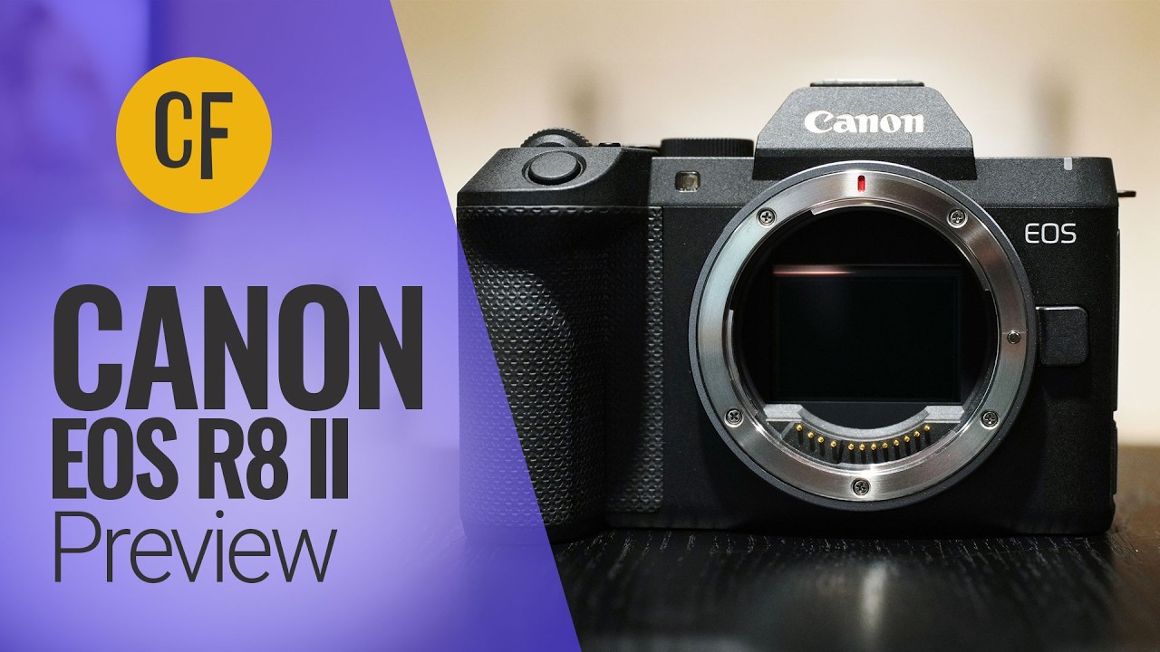 Предварительный обзор камеры Canon EOS R8 Mark II