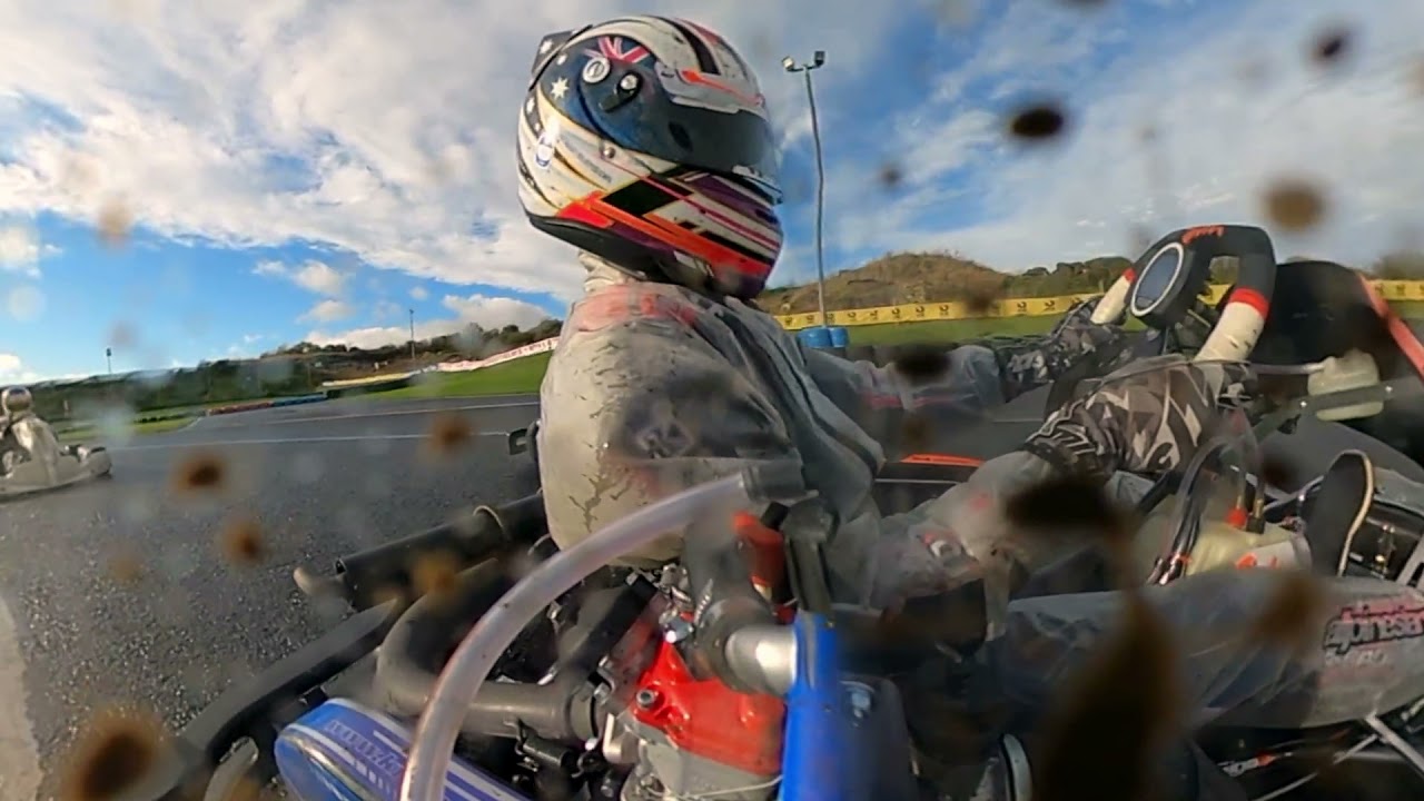 UKC Heat 1 - Senior Rotax. Warden Law - Sean Butcher Racing