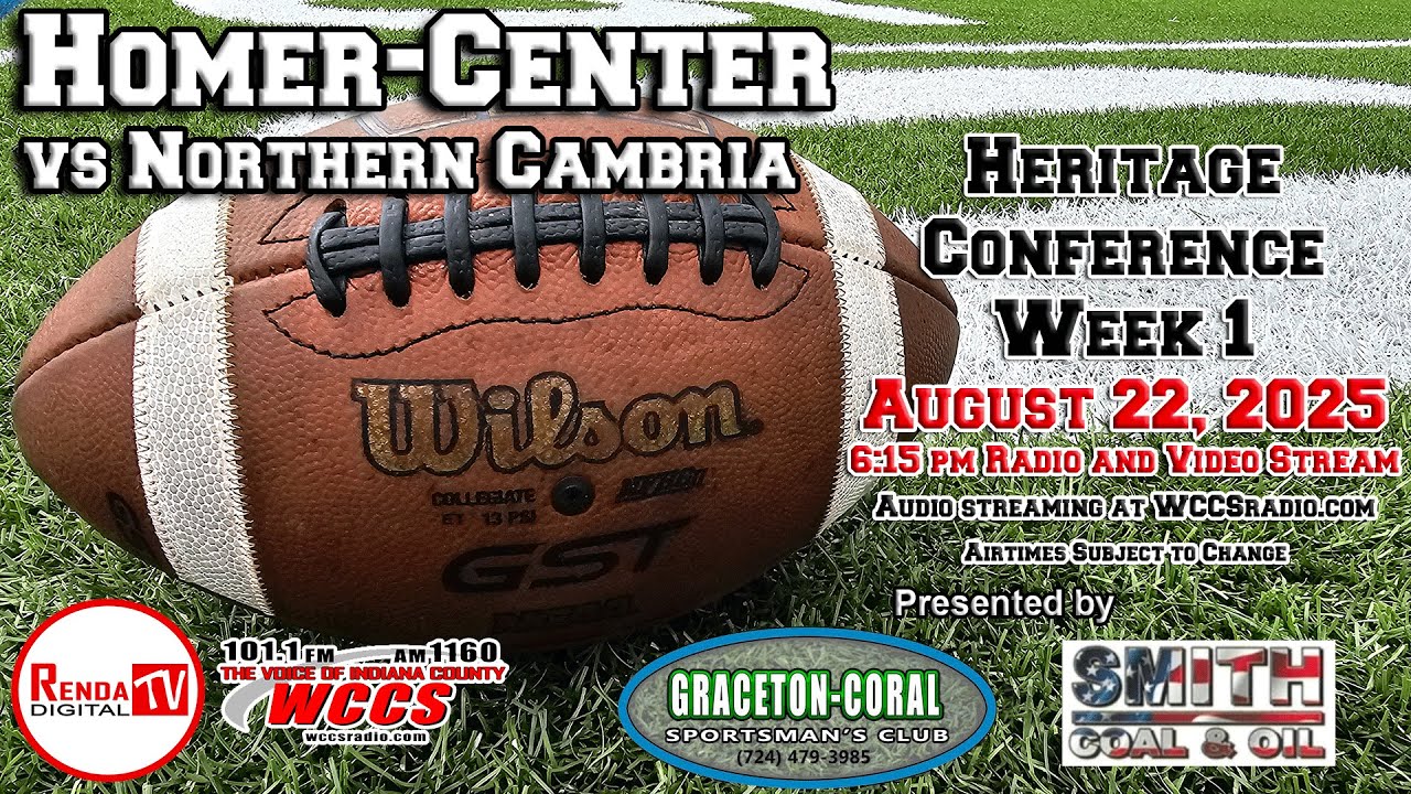 Homer-Center vs Northern Cambria Football (08-22-25)