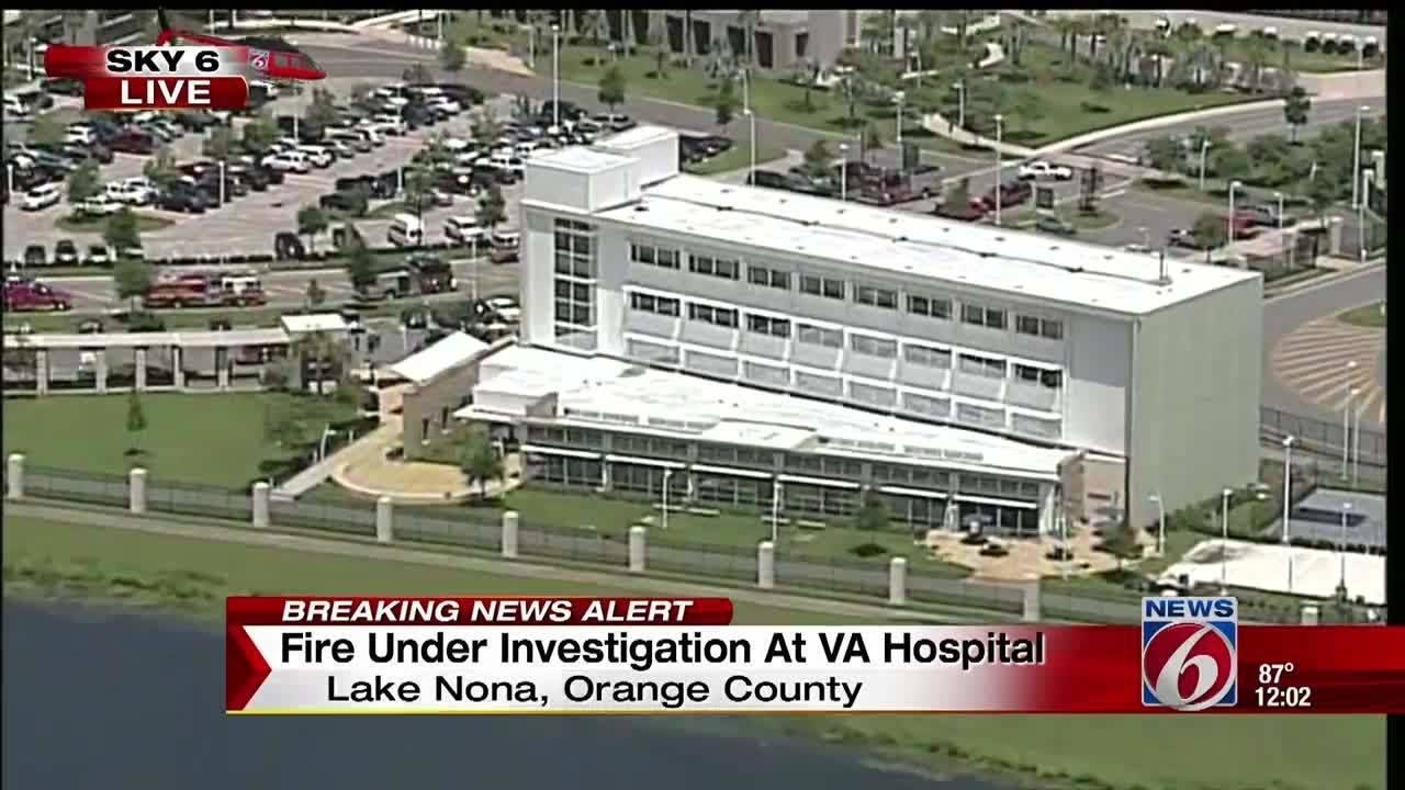 Fire under investigation at VA hospital