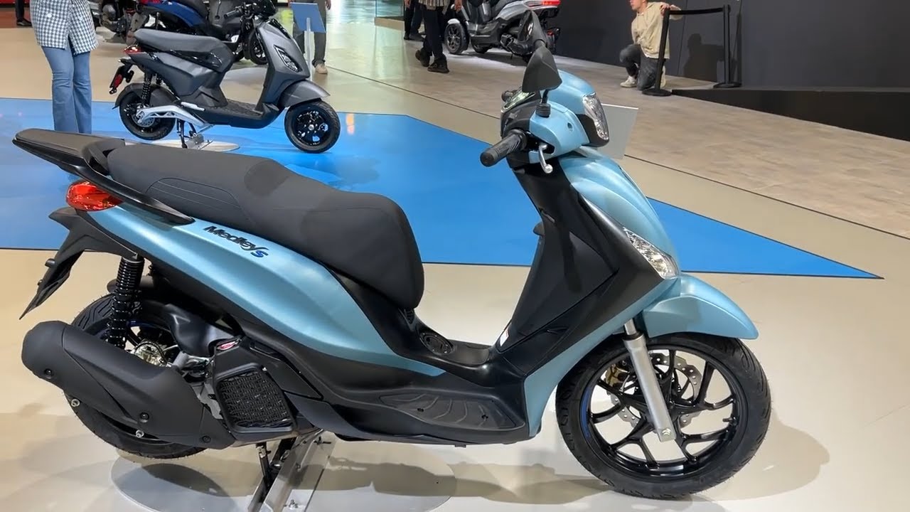 Новый Piaggio Medley 200 S (2026) &ndash; наконец-то больше мощности! | Обзор двигателя объемом 174 куб...