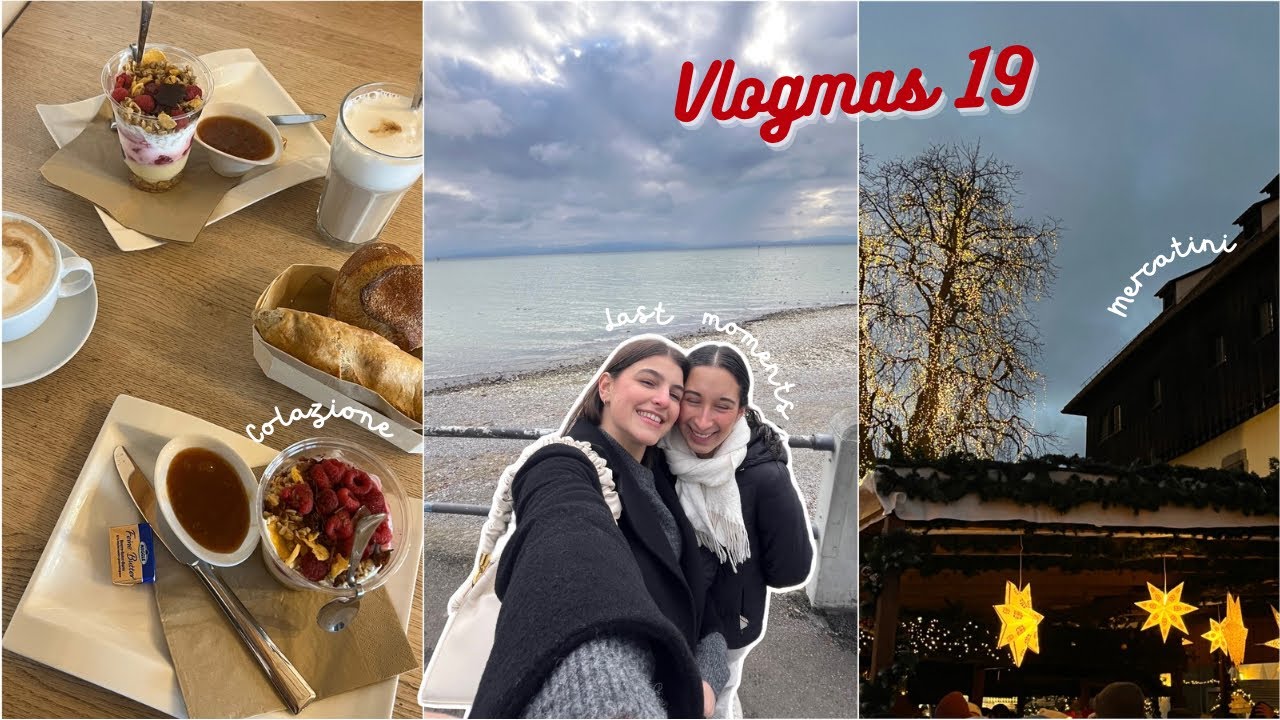 VLOGMAS 19: Morning routine, Shopping tra amiche, è il momento dei saluti & more| Valeria Martinelli