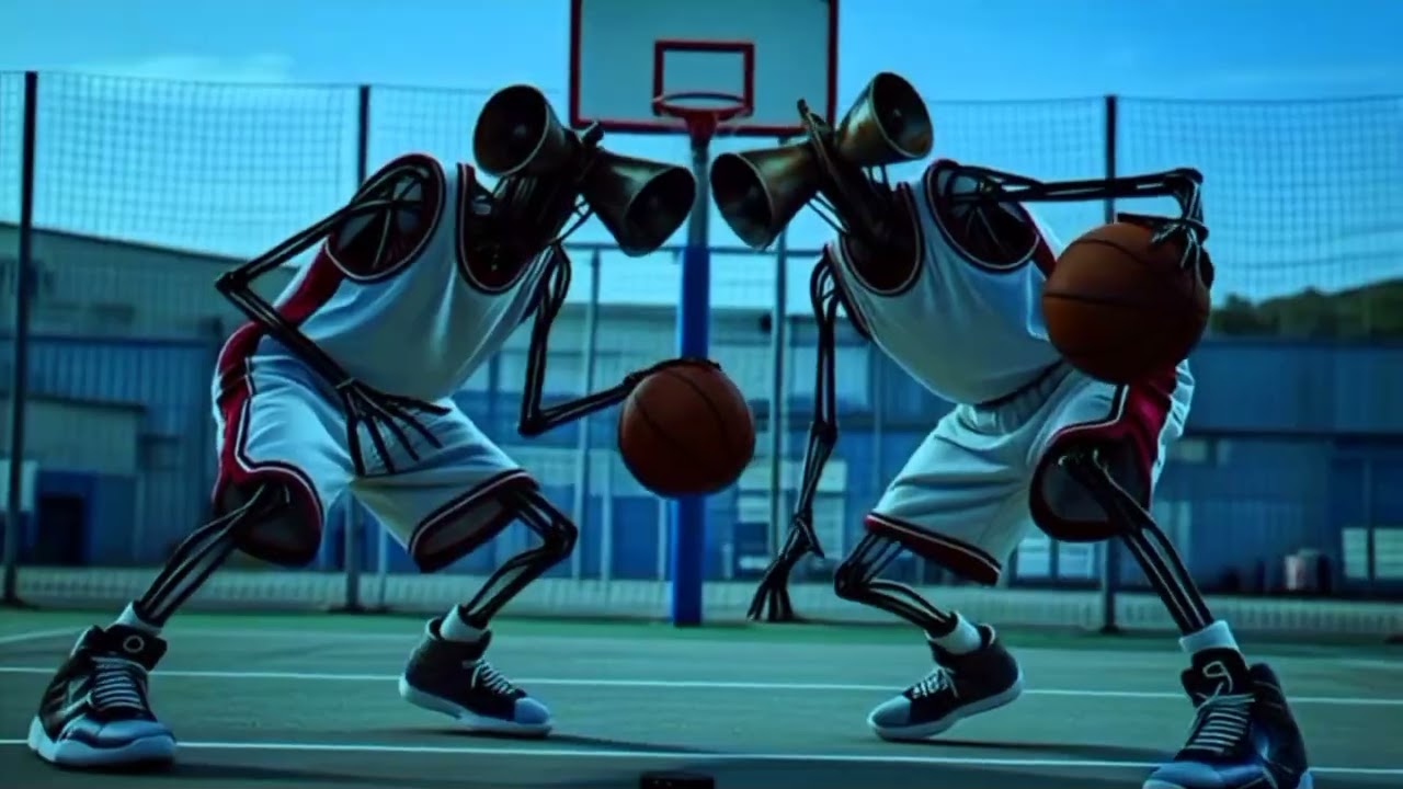 Siren Head Basketball | Coffin Dance Meme 🏀💀 #sirenhead #memes #coffindance #viral #monster 