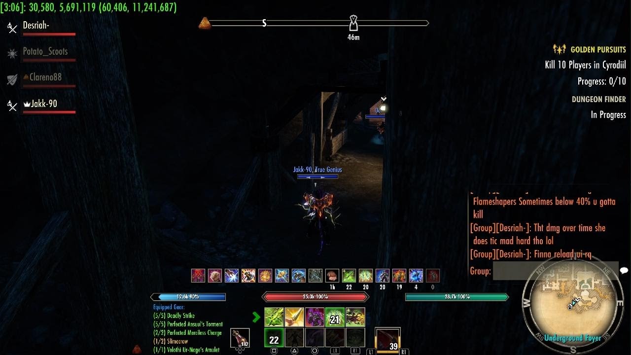 Exiled Redoubt Trifecta, The Just - DPS pov