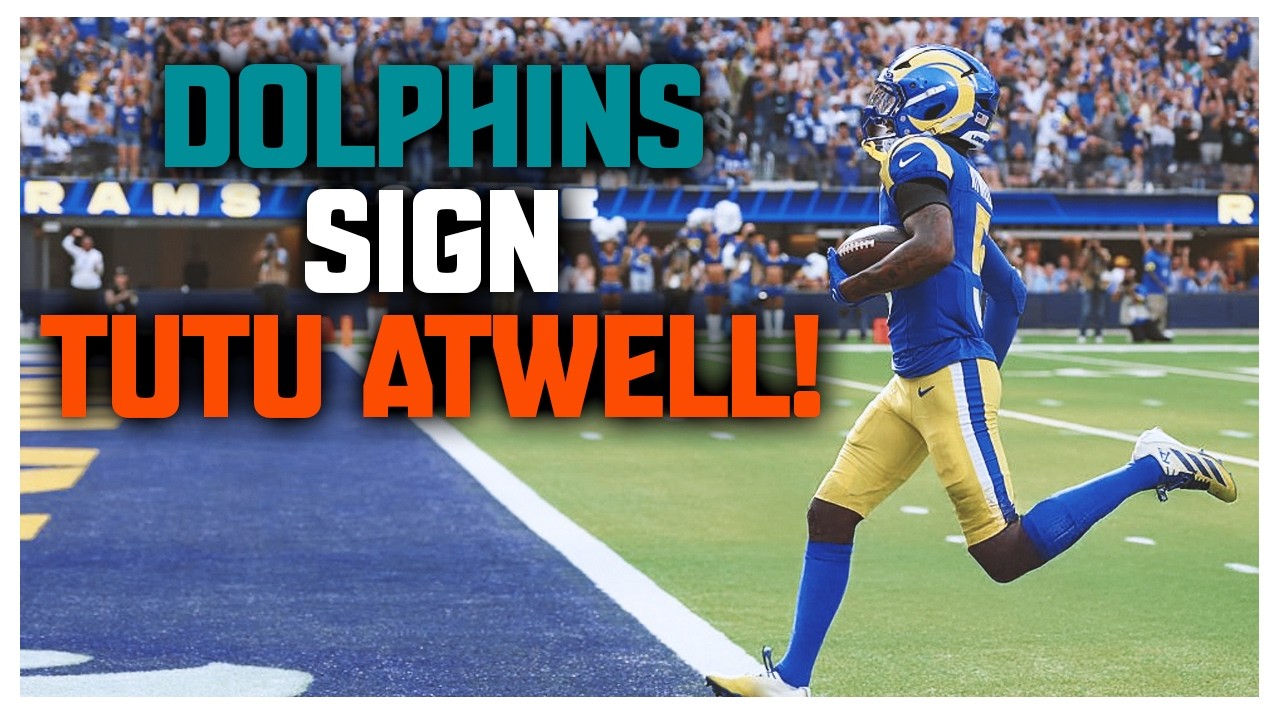 Miami Dolphins Sign Tutu Atwell! Malik Willis Press Conference!