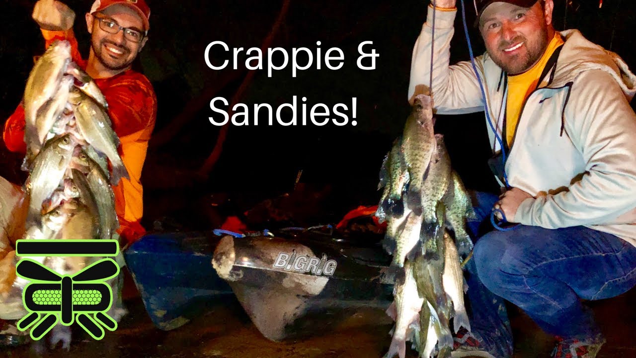 Kayak Fishing for Crappie & White Bass off Lake Grapevine