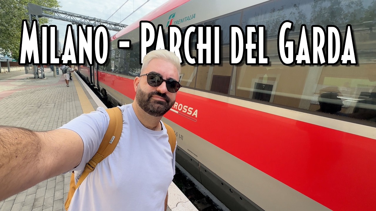 Come raggiungere GARDALAND e MOVIELAND con il TRENO: tempi e costi