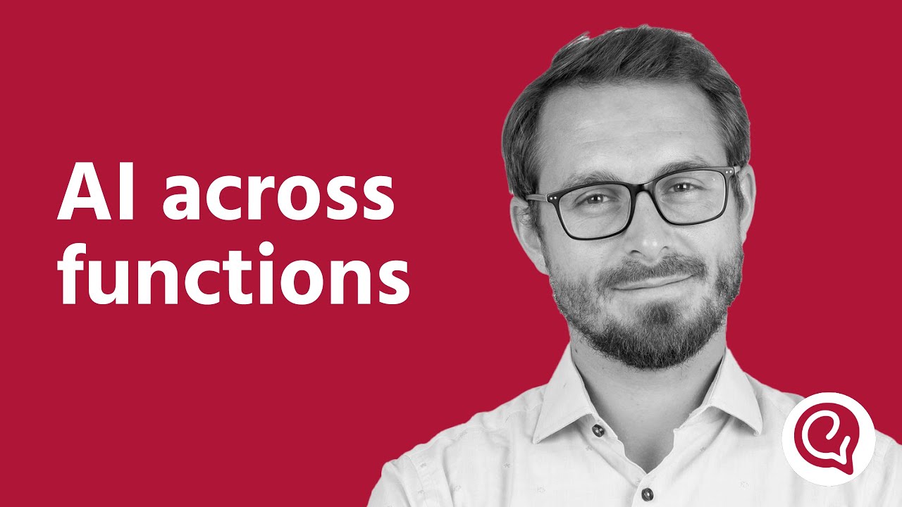 AI across functions - Martin Musiol on Engati CX