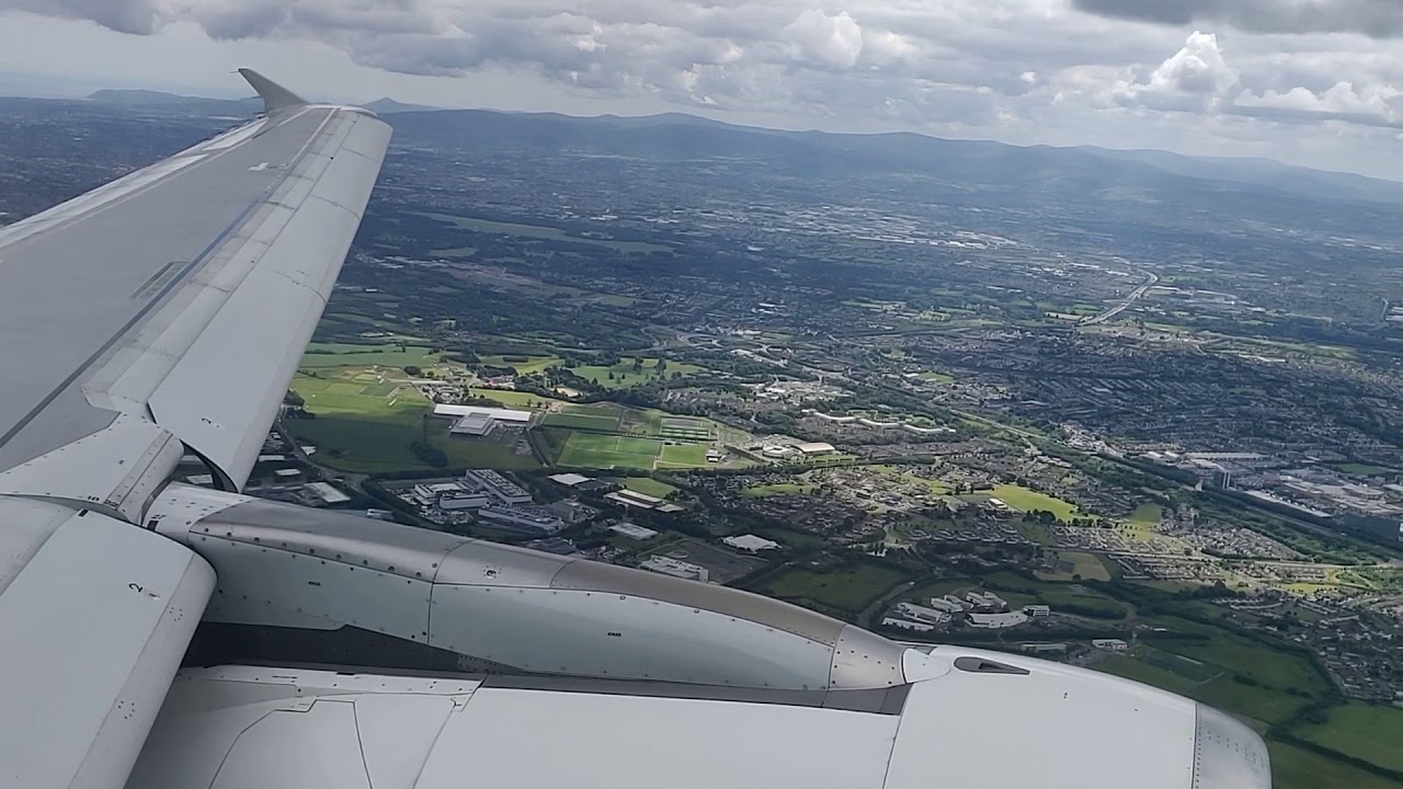 Aer Lingus A320 Takeoff from Dublin Airport