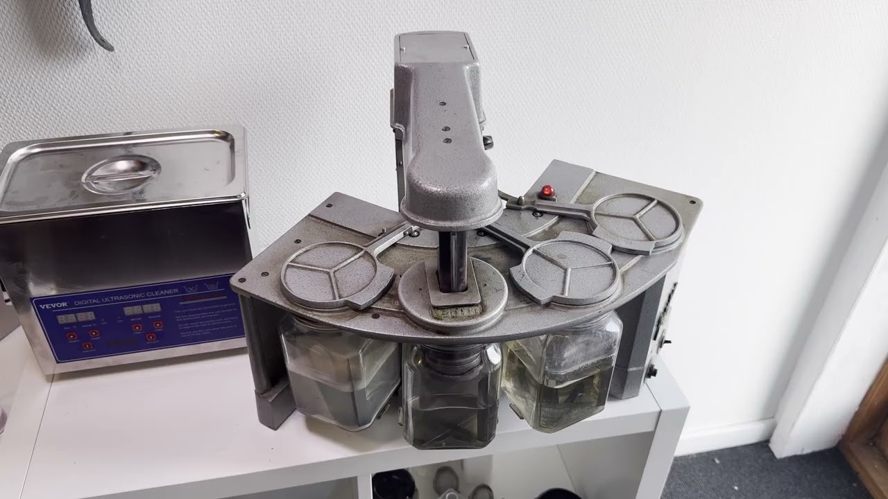 My new (to me) watch cleaning machine - The Elma Junior WE