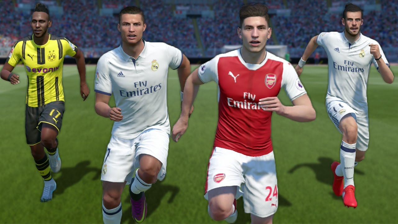 FIFA 17 Speed Test | Fastest players in FIFA without the ball
