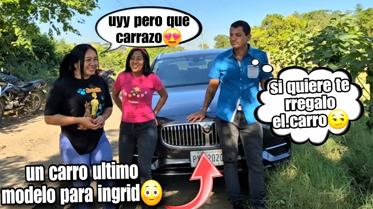 Ingrid cuando vio que parquiados tiene los carrasos en su casa rapido le fue a arrimar al.suscriptor