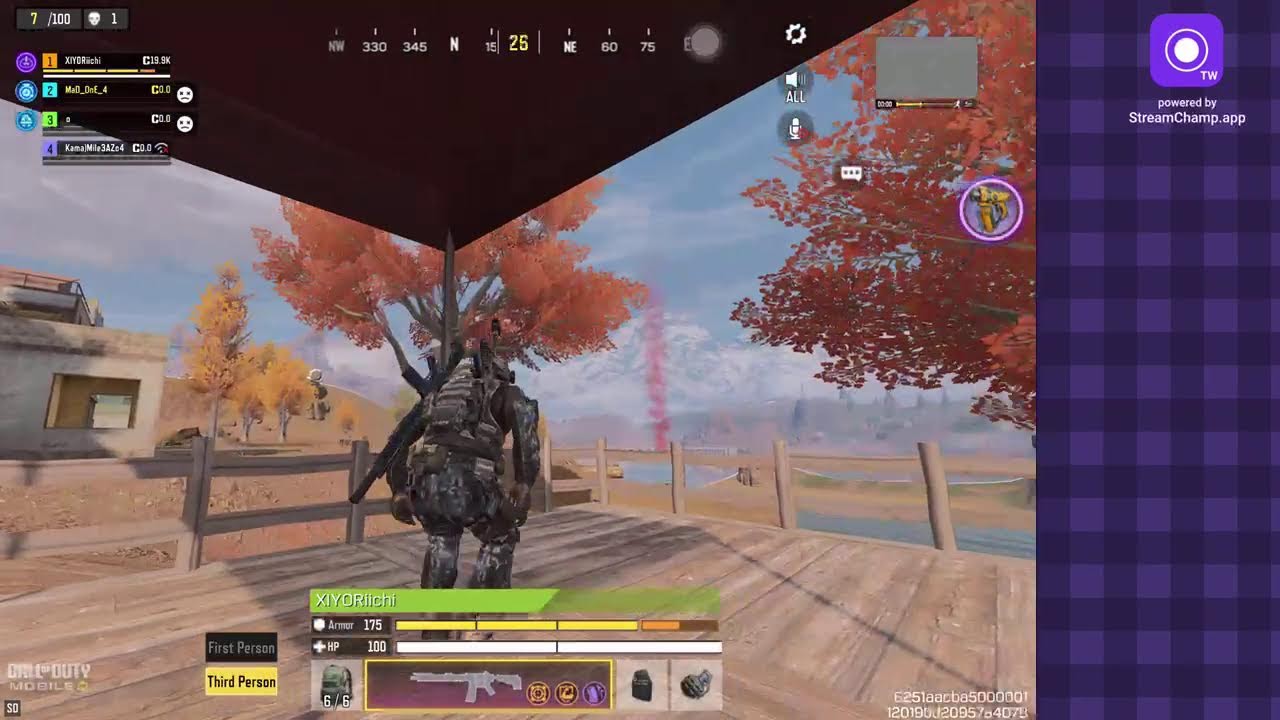 Broadcast powered by StreamChamp