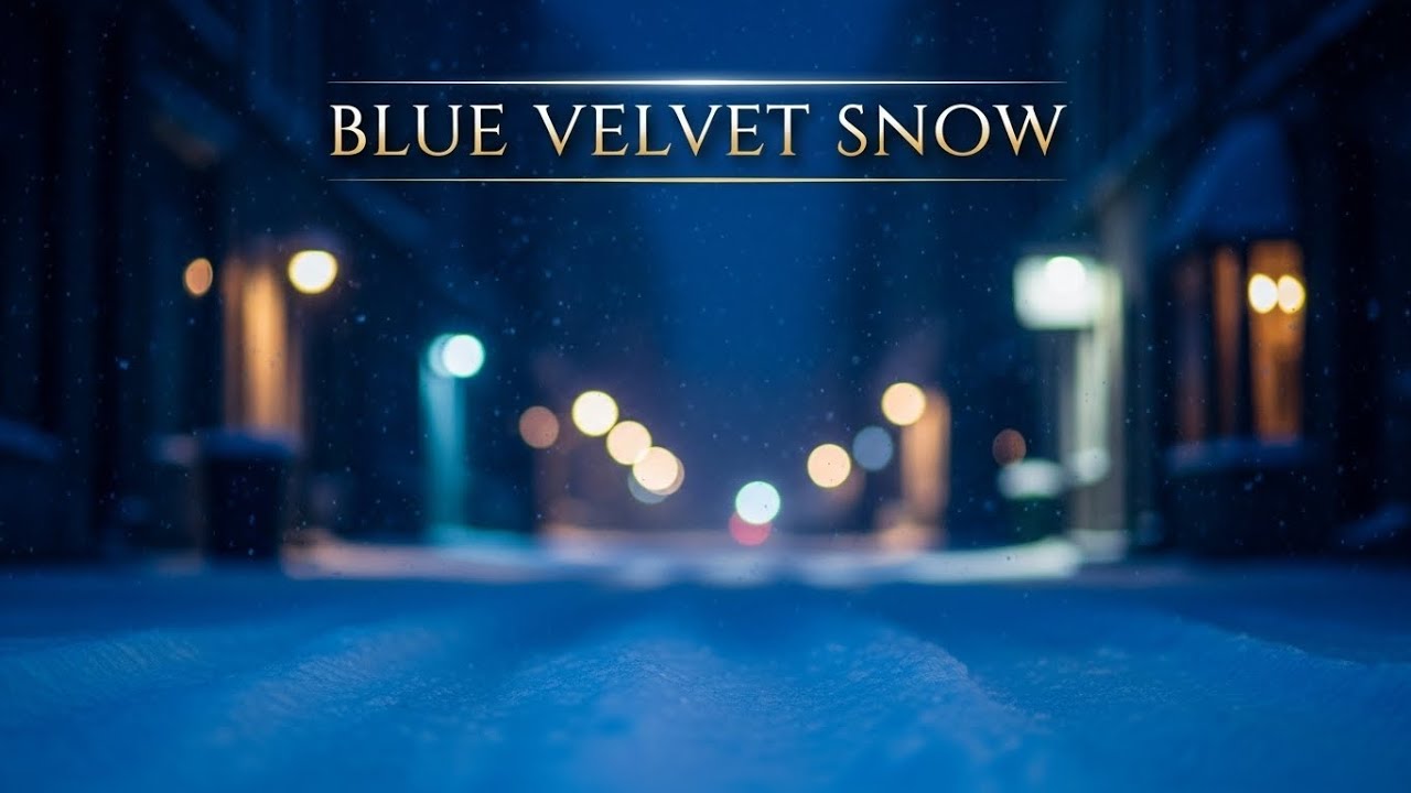 Blue Velvet Snow | Wintery, Soft Piano & Cello