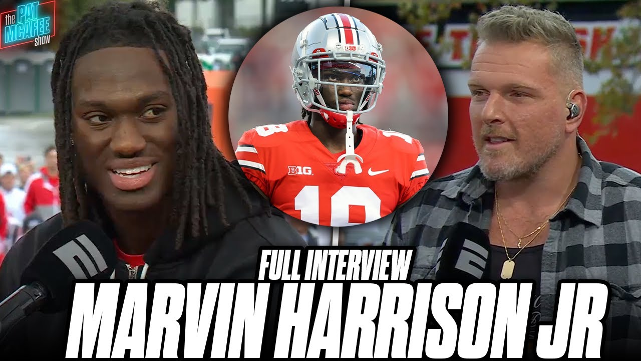 Marvin Harrison JR Talks Teams Tanking For Him, How He Keeps Improving His Game | Pat McAfee Reacts