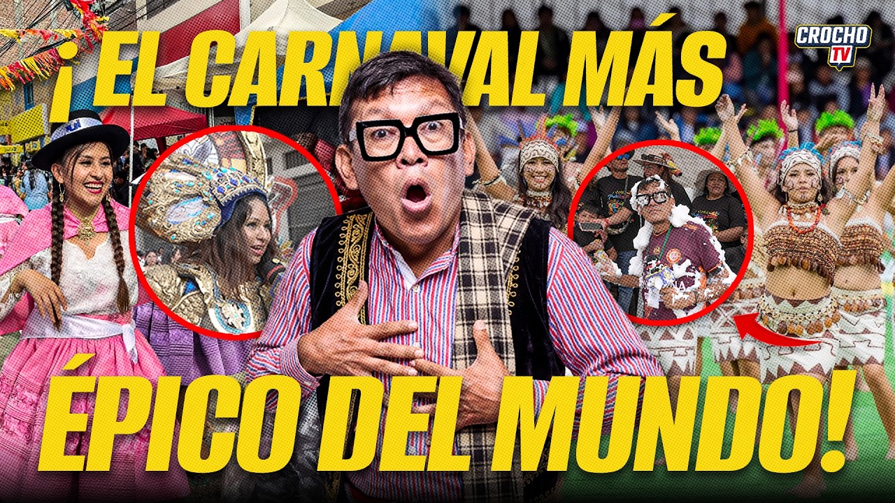 &iexcl;As&iacute; se Celebran  Los MEJORES CARNAVALES del PER&Uacute;! 24 Horas en EL PUKLLAY de Andahuaylas | CROCHO TV