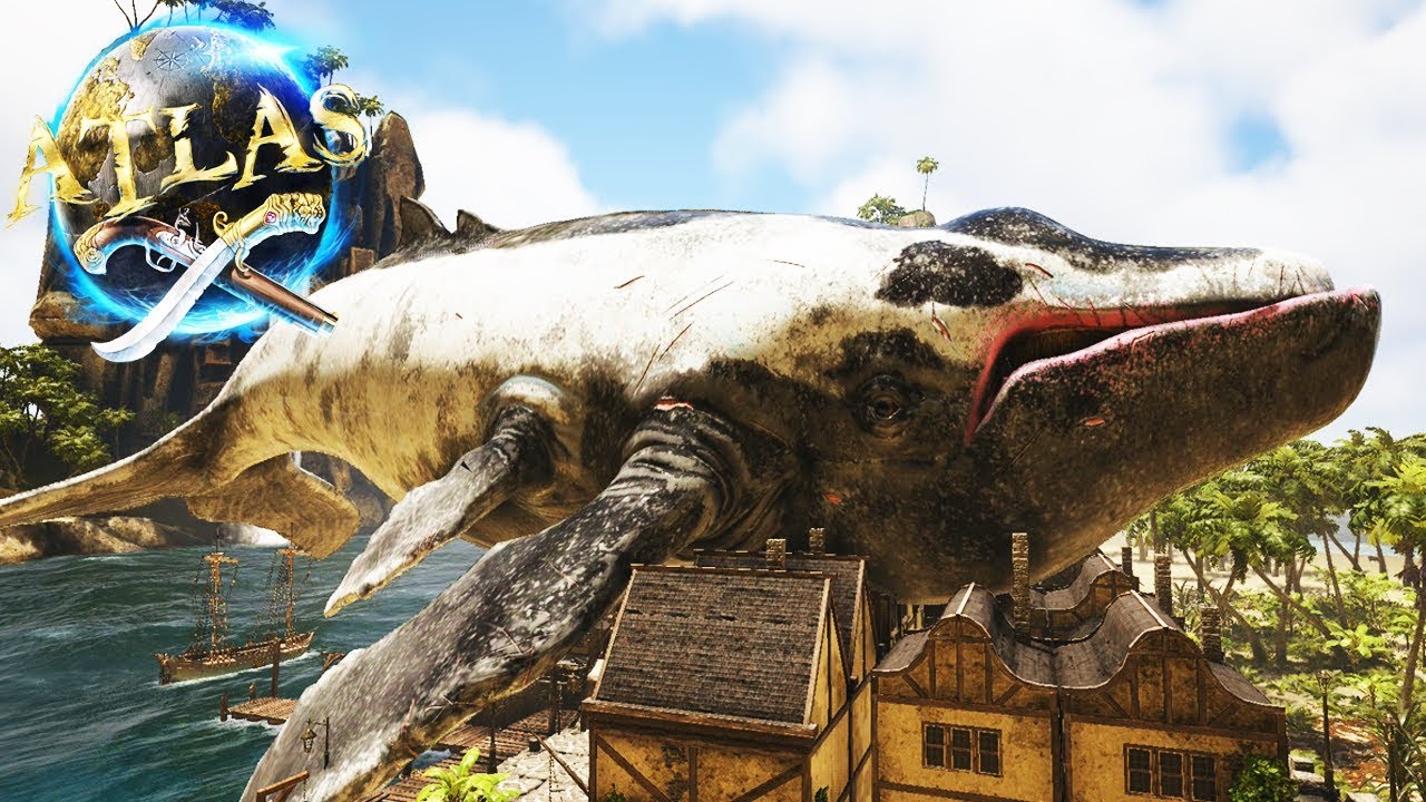 ASI ES LA MONSTRUOSA BALLENA GIGANTE DE ATLAS, ES ENORME! | PlayiNkZ
