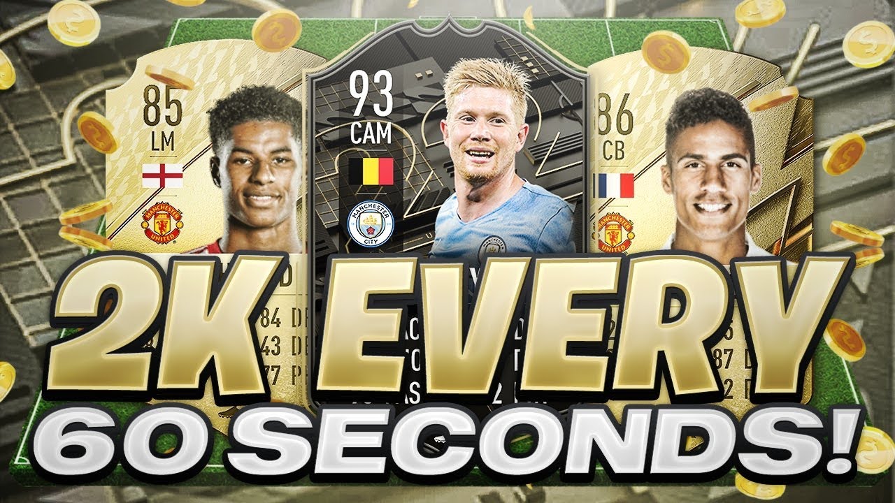OMG! 2K EVERY 60 SECONDS FIFA 22 BEST TRADING METHOD (FIFA 22 SNIPING FILTERS & FLIPPING)
