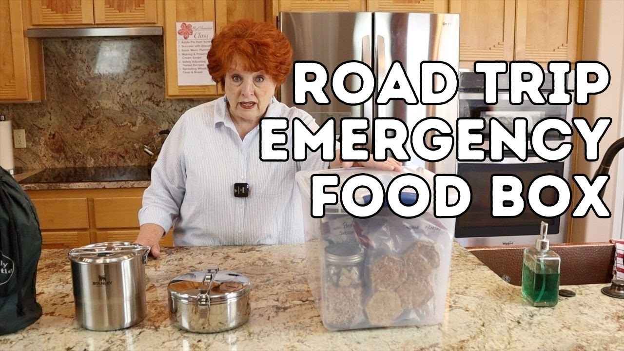 Road Trip Emergency Food Box